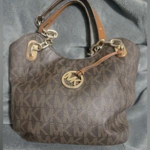 Michael Kors bag with matching wallet